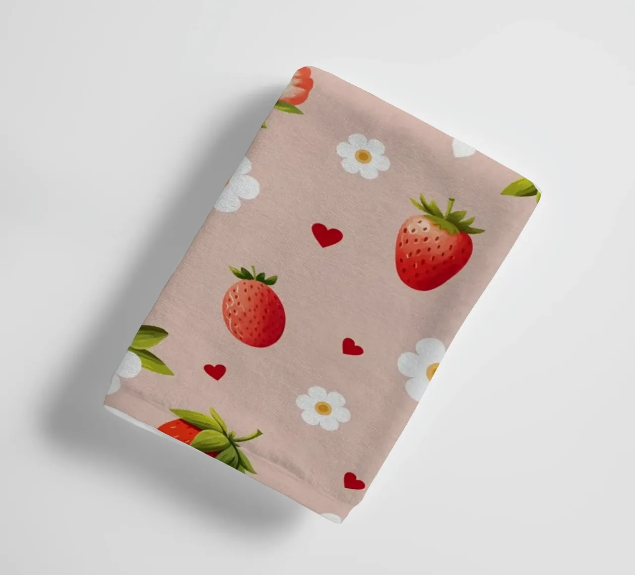 Strawberries II asciugamano da bagno da Vivi Nicolin