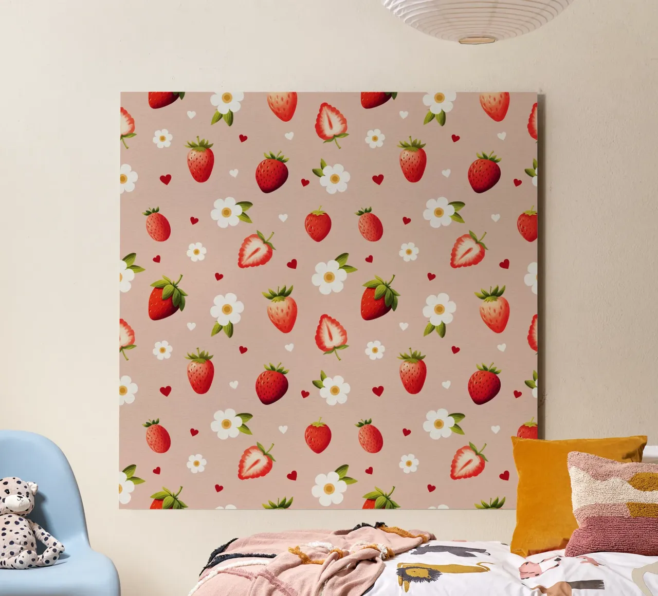 Strawberries II alluminio dibond da Vivi Nicolin