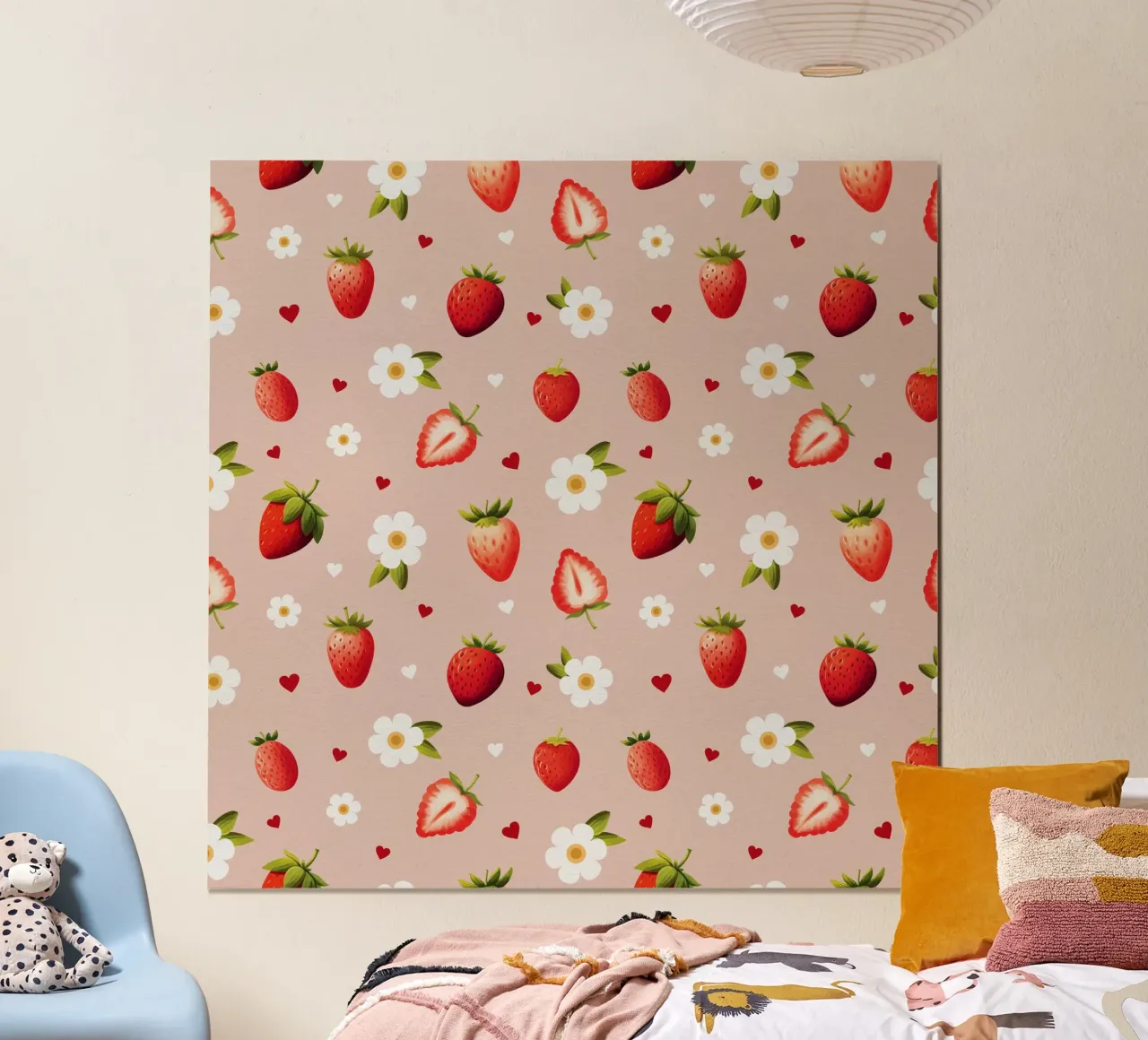 Strawberries II carta hahnemühle da Vivi Nicolin