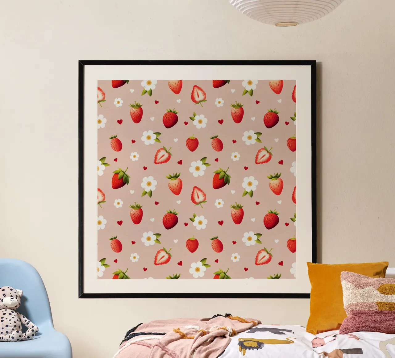 Strawberries II carta hahnemühle da Vivi Nicolin