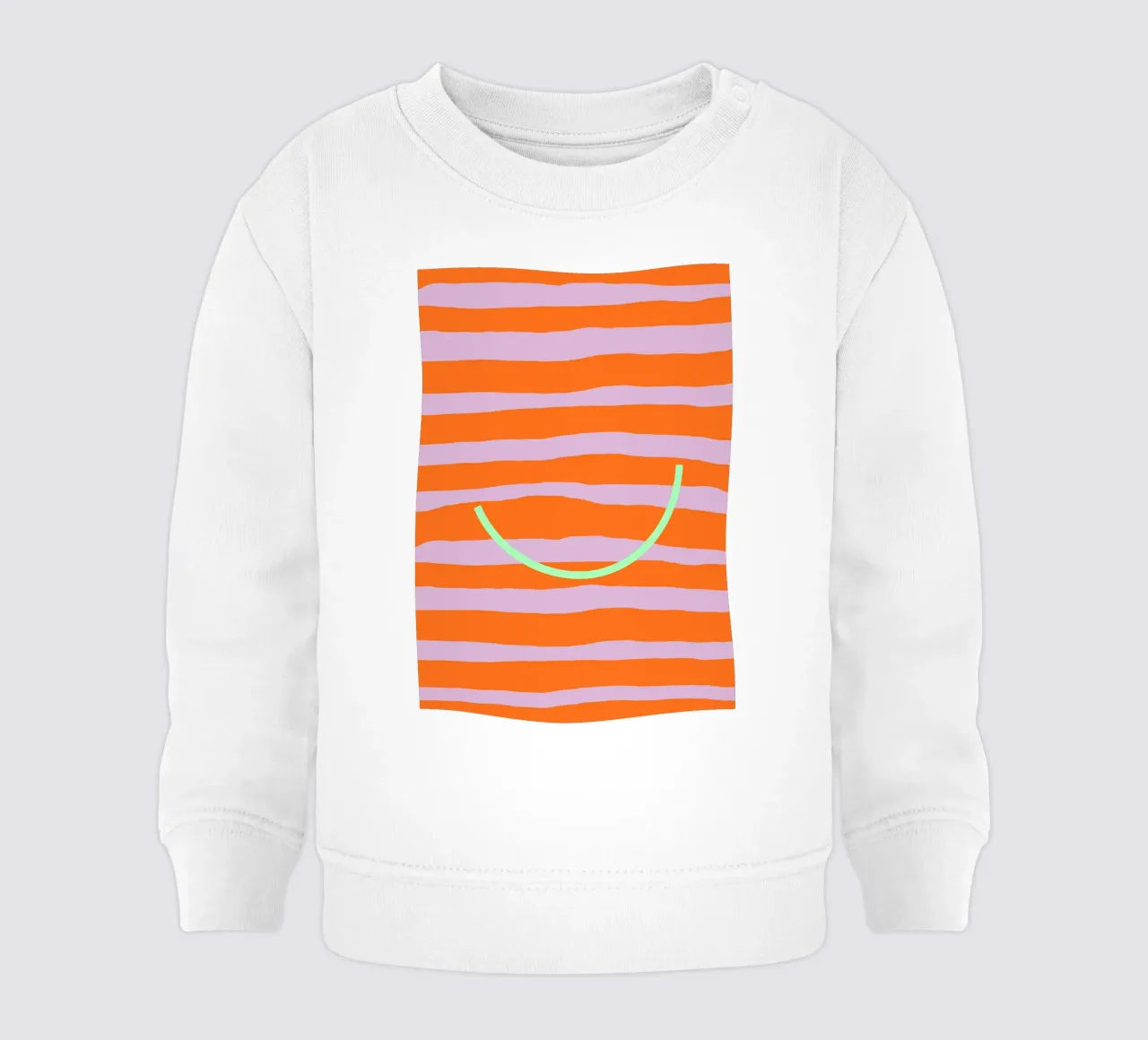Smile | how beautiful you are felpa neonato da FRICKE DESIGN