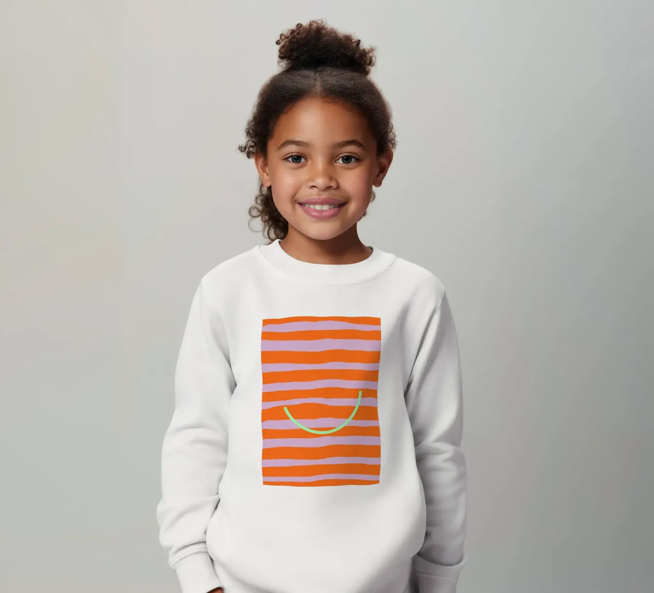 Smile | how beautiful you are felpa bambino da FRICKE DESIGN