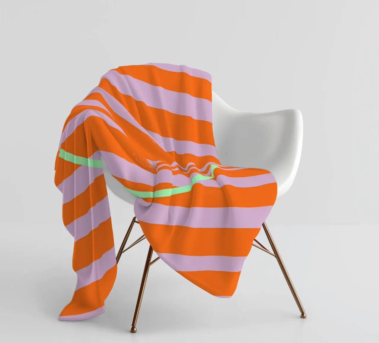Smile | how beautiful you are coperta in pile da FRICKE DESIGN
