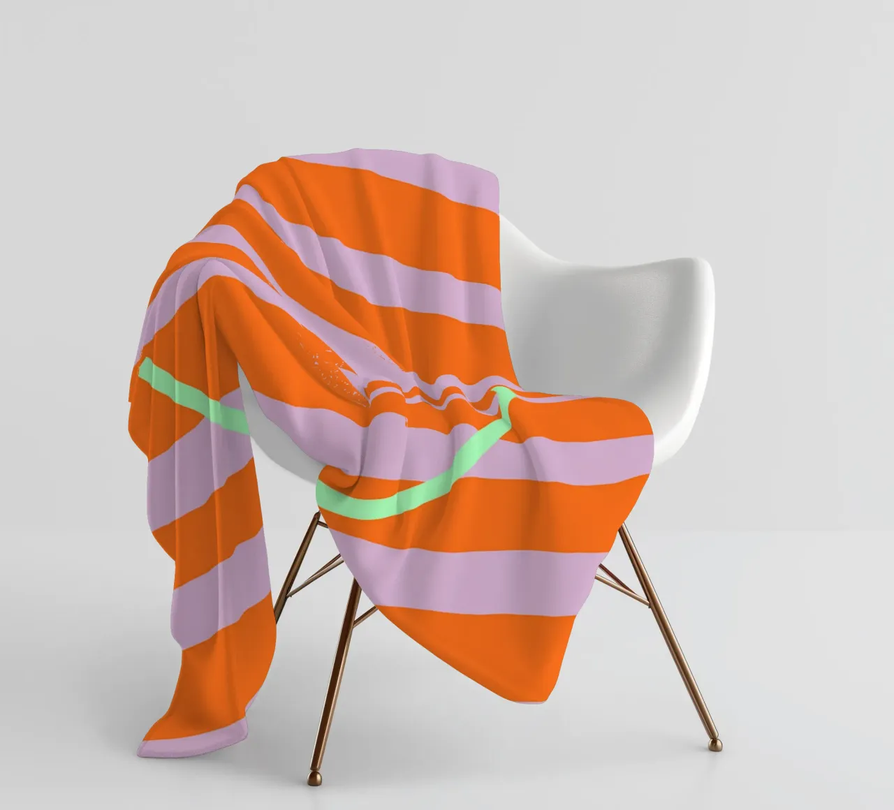 Smile | how beautiful you are coperta in pile da FRICKE DESIGN