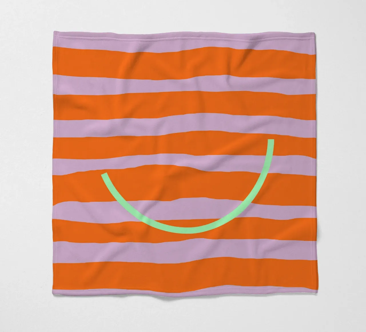 Smile | how beautiful you are coperta in pile da FRICKE DESIGN