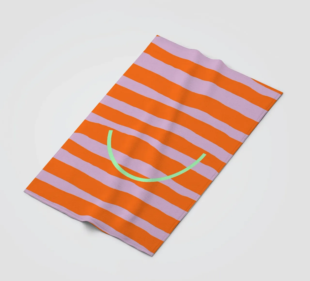 Smile | how beautiful you are coperta in pile da FRICKE DESIGN