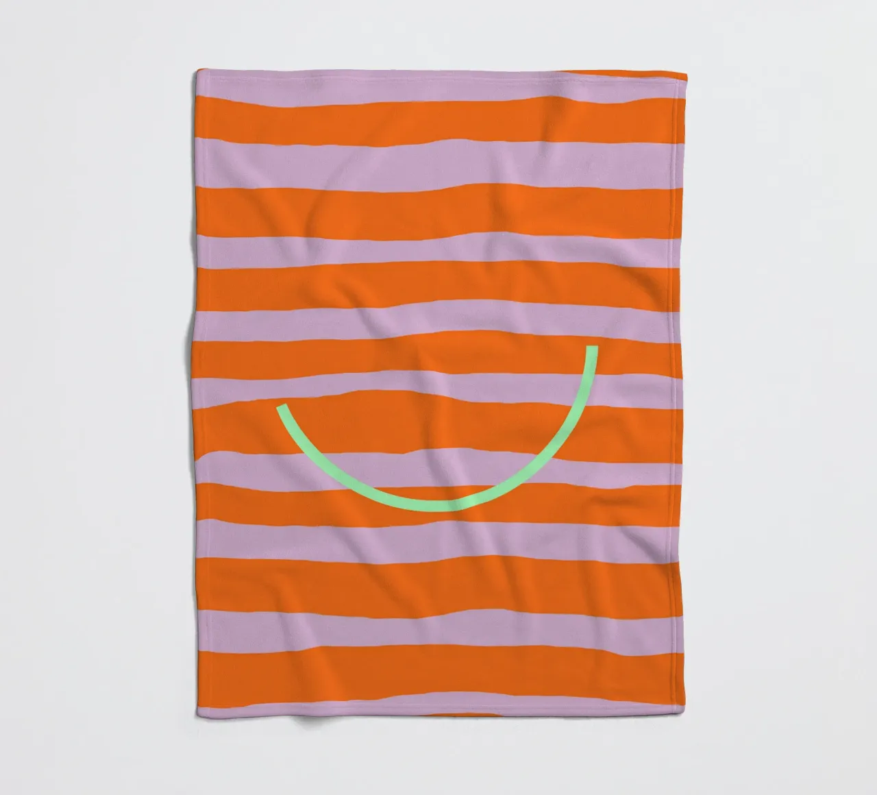 Smile | how beautiful you are coperta in pile da FRICKE DESIGN