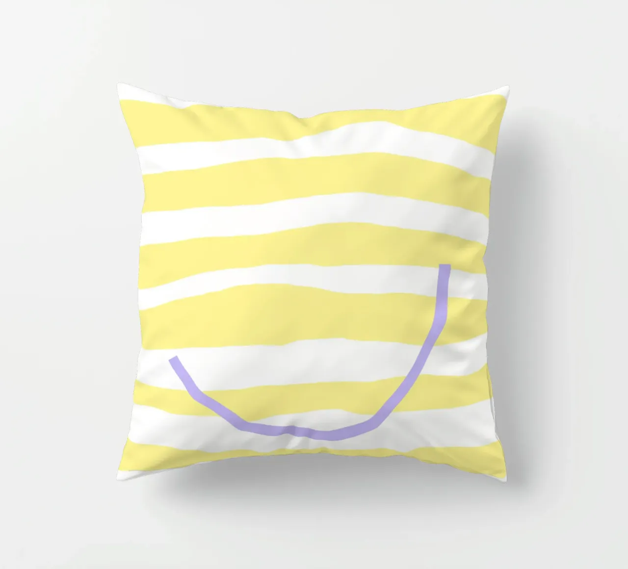 smile in the sun. cuscino da FRICKE DESIGN