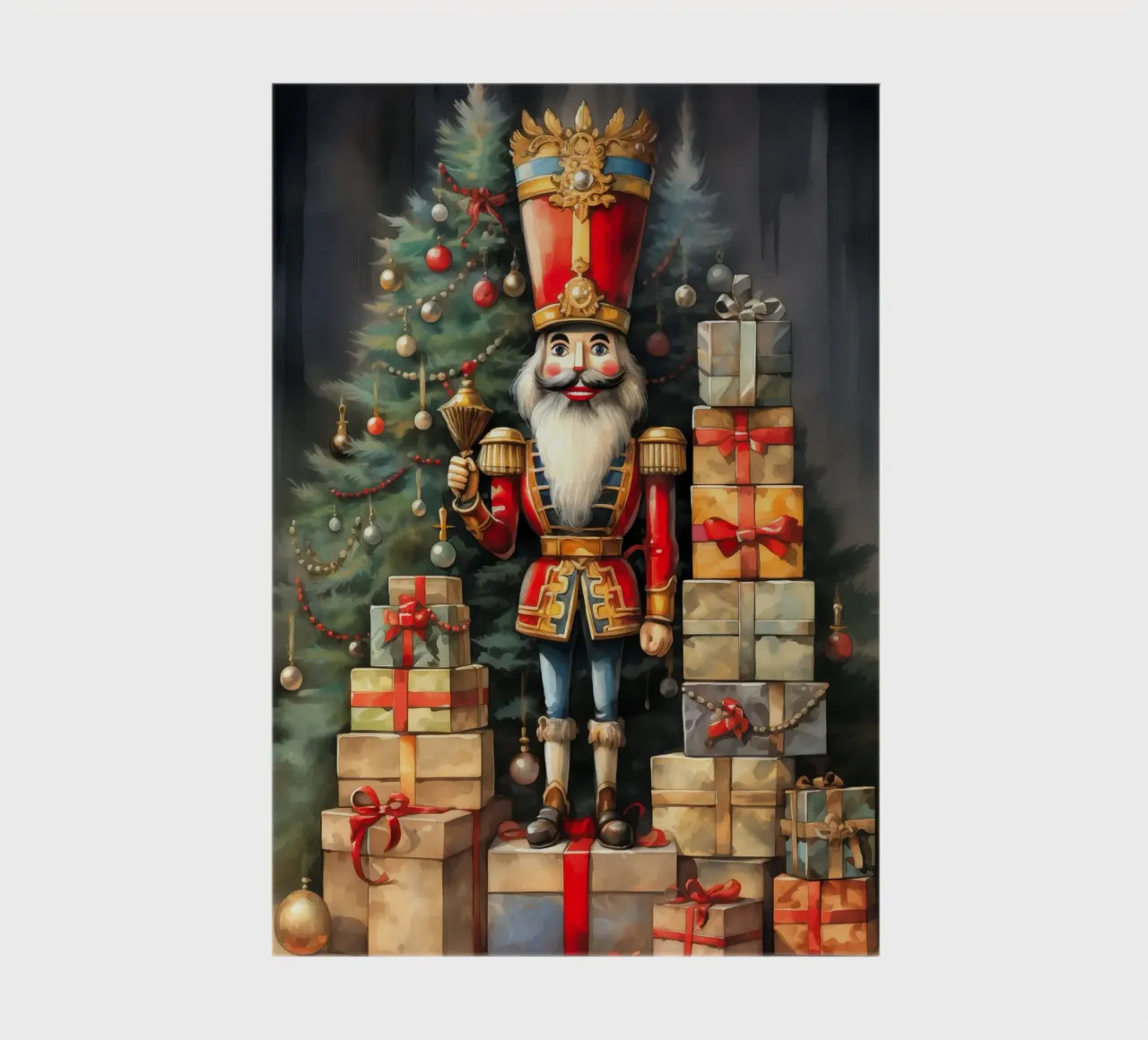 Christmas Nutcracker notebook by Fleur de Lys