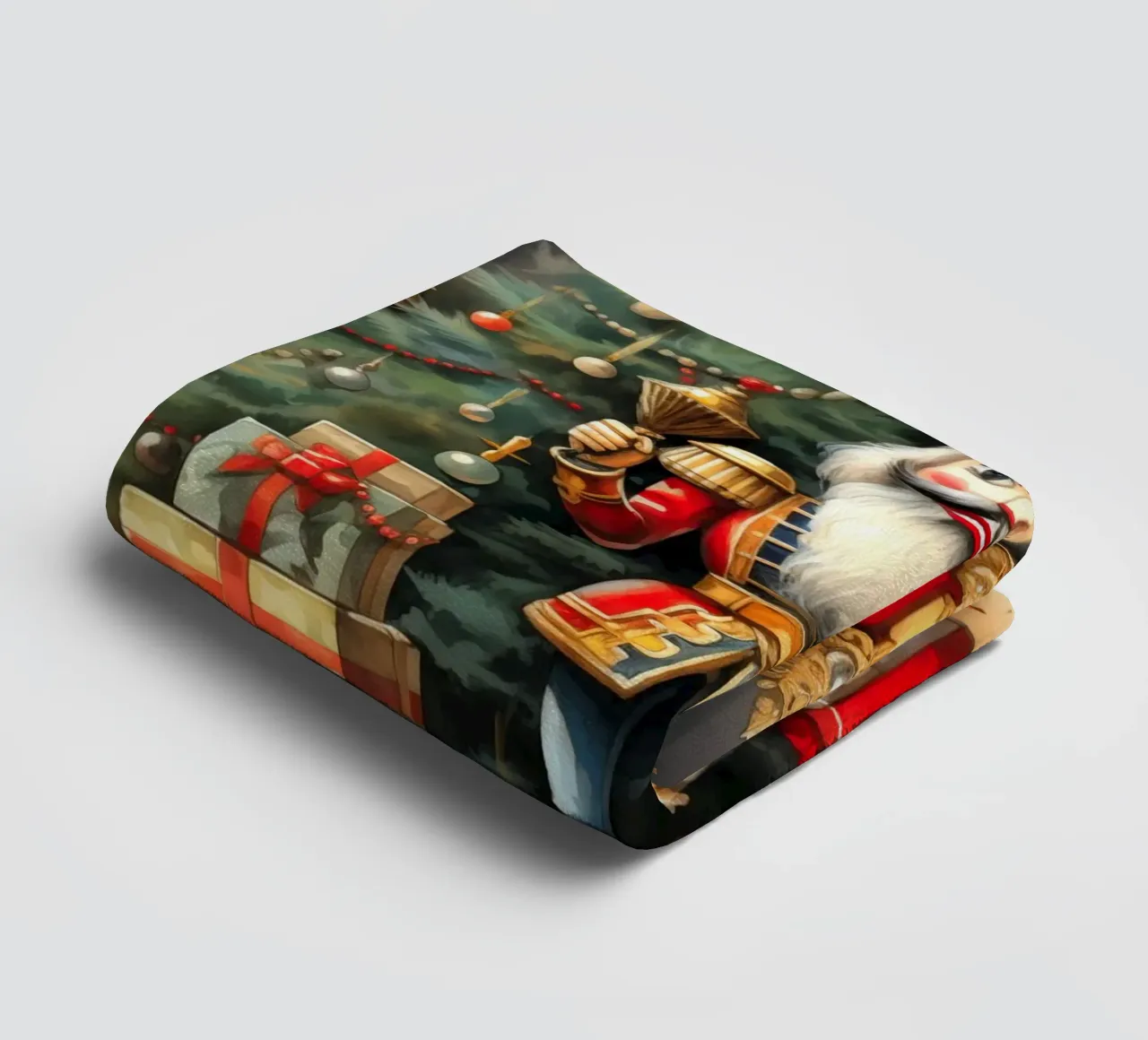 Christmas Nutcracker towel by Fleur de Lys