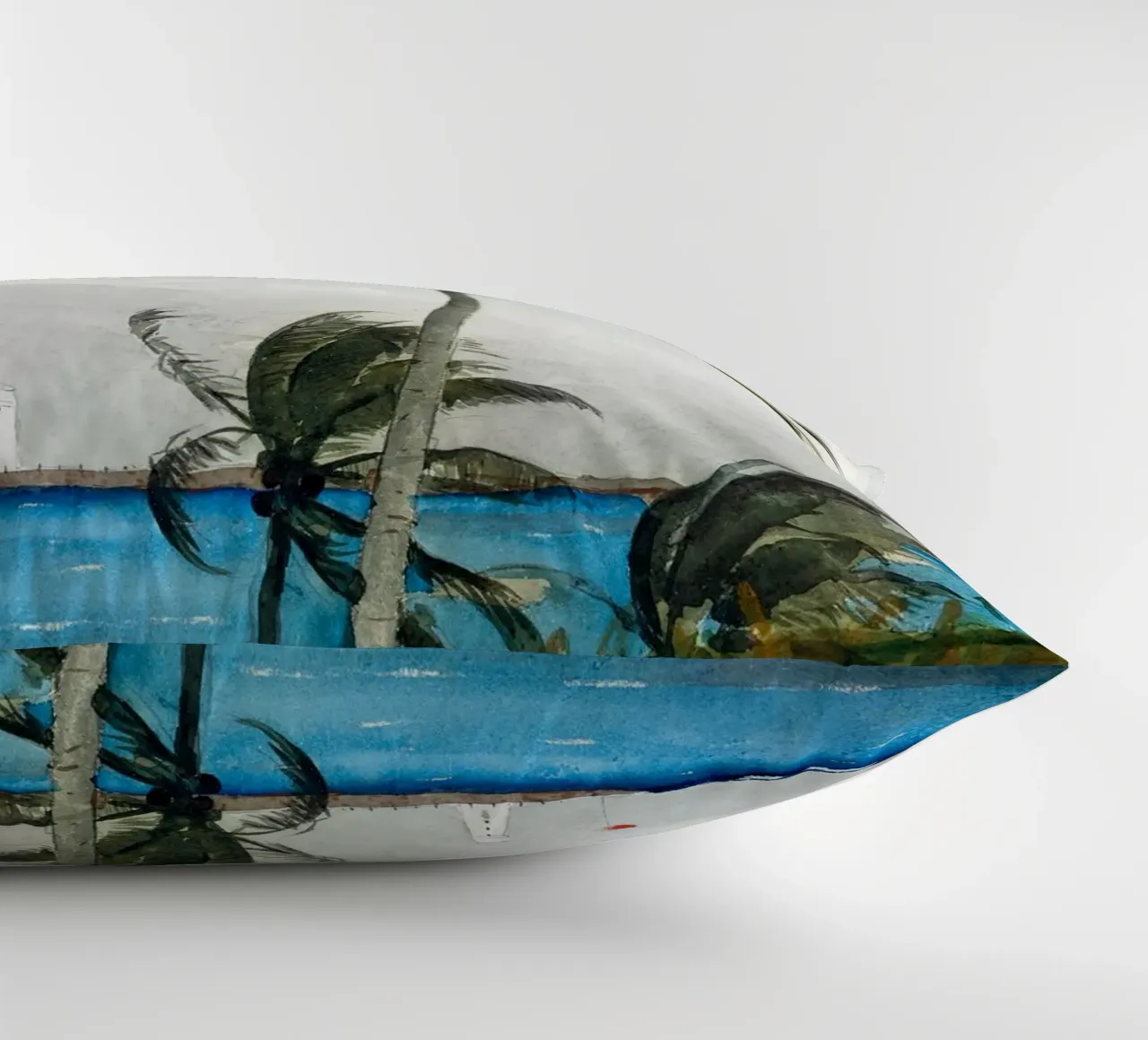 Palm Tree, Nassau cuscino da vintageshop