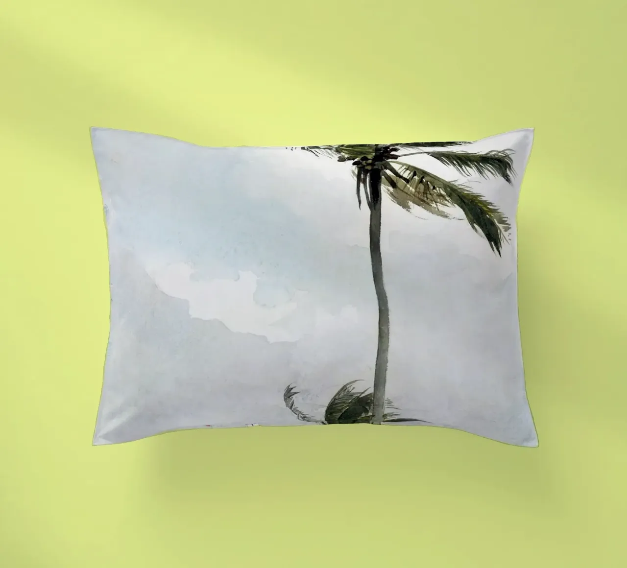 Palm Tree, Nassau cuscino da vintageshop