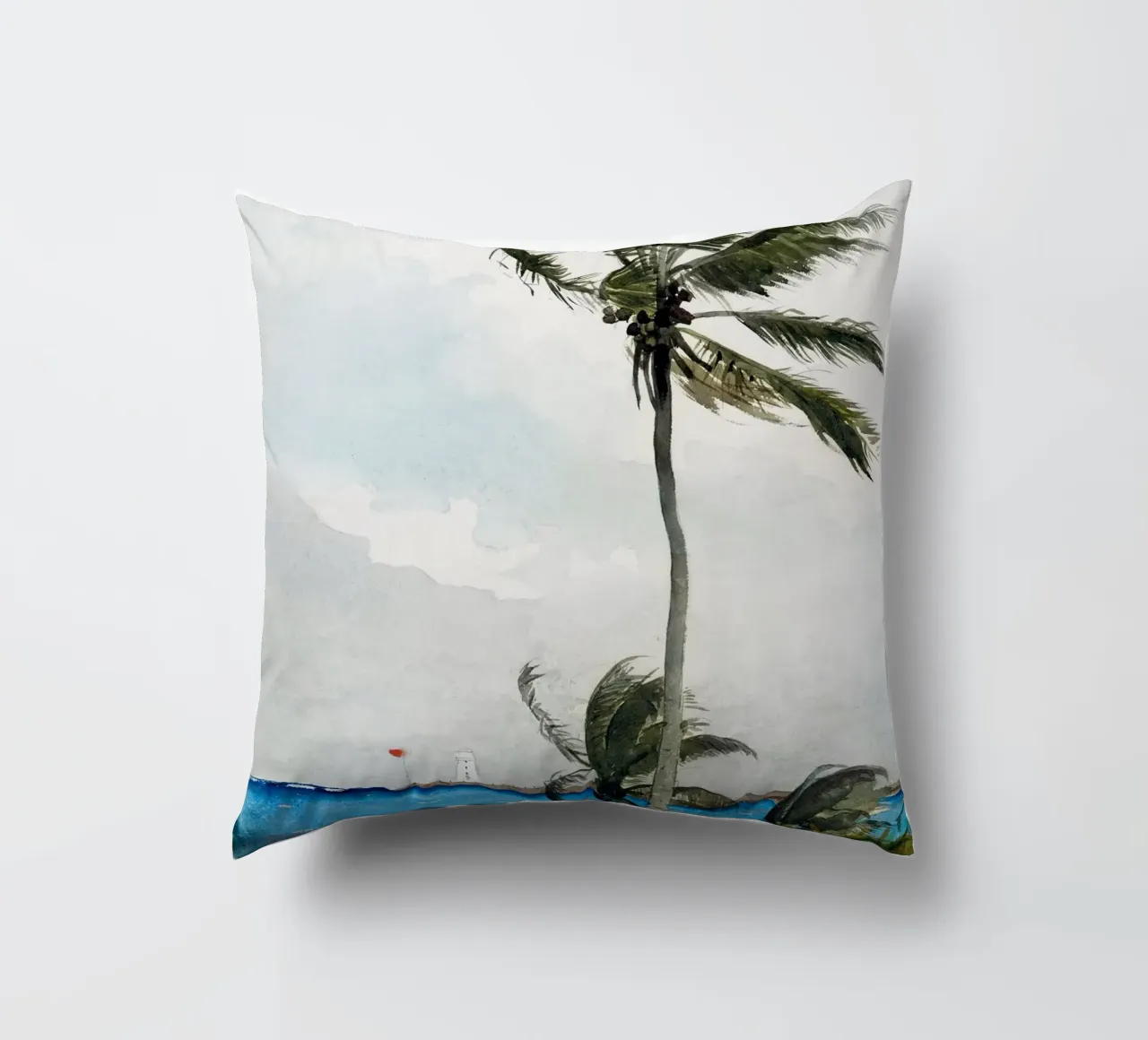 Palm Tree, Nassau cuscino da vintageshop