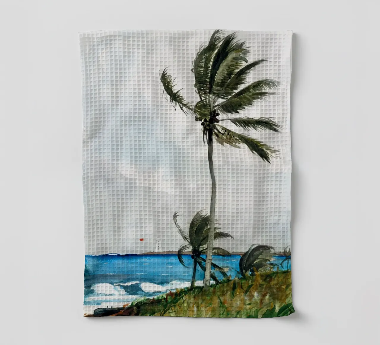 Palm Tree, Nassau canovaccio da cucina da vintageshop
