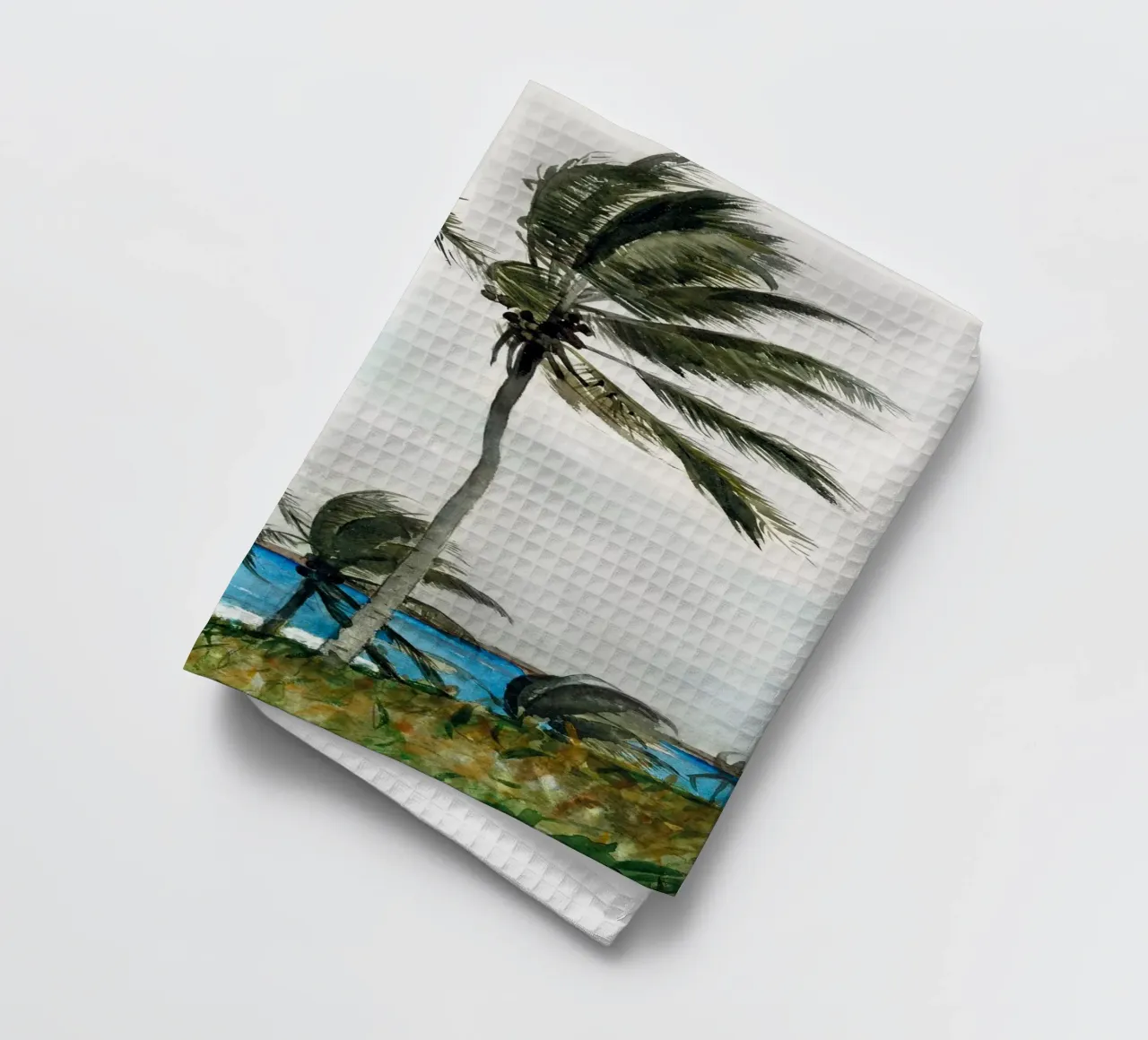 Palm Tree, Nassau canovaccio da cucina da vintageshop