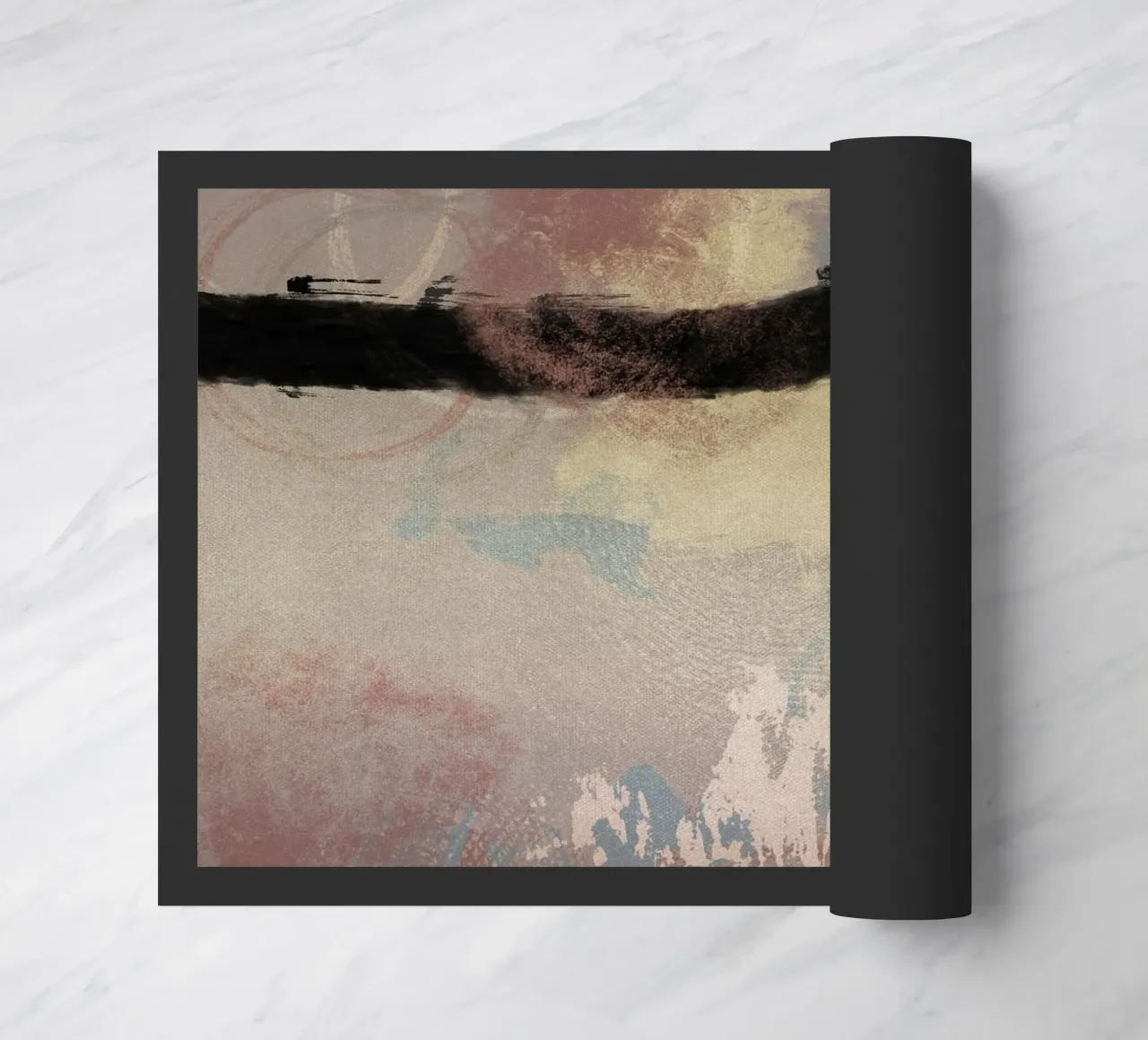 Modern abstract in soft colors zerbino da Imaginative