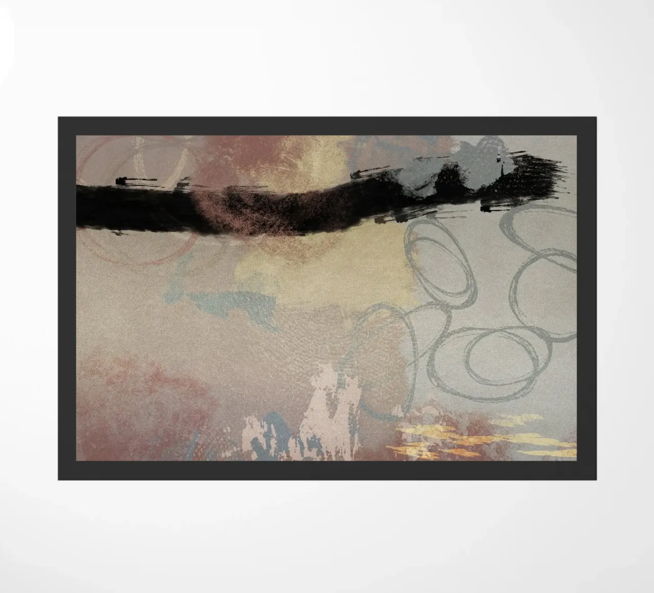 Modern abstract in soft colors zerbino da Imaginative