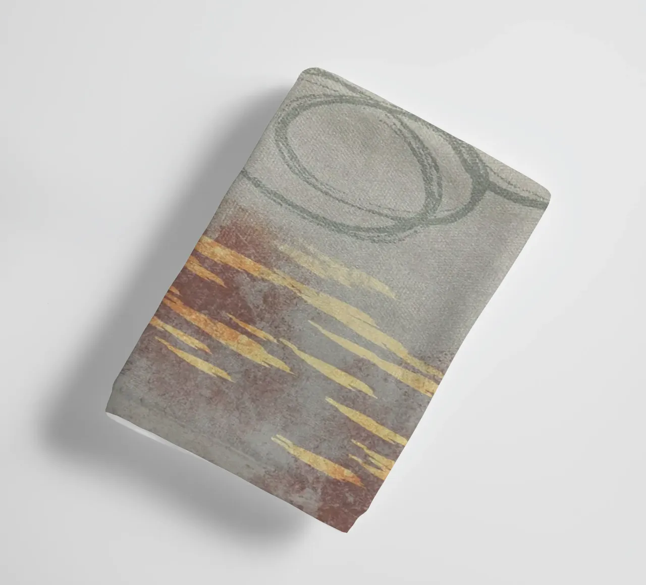 Modern abstract in soft colors towel by Imaginative
