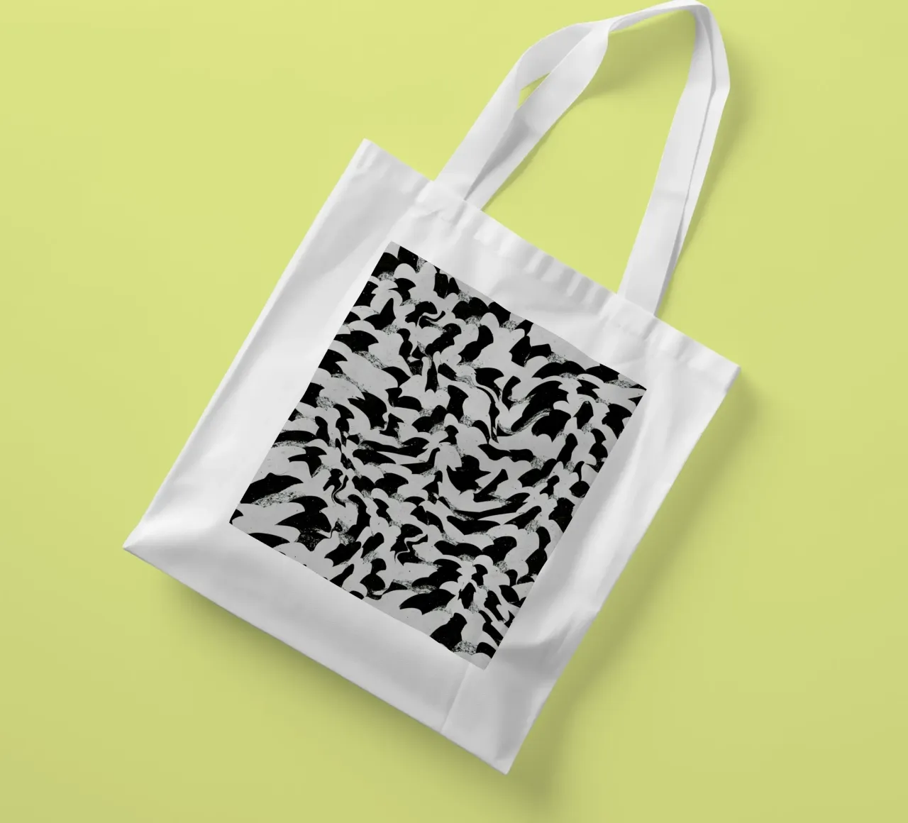 Fish Scales Pattern borsa in juta da treechild
