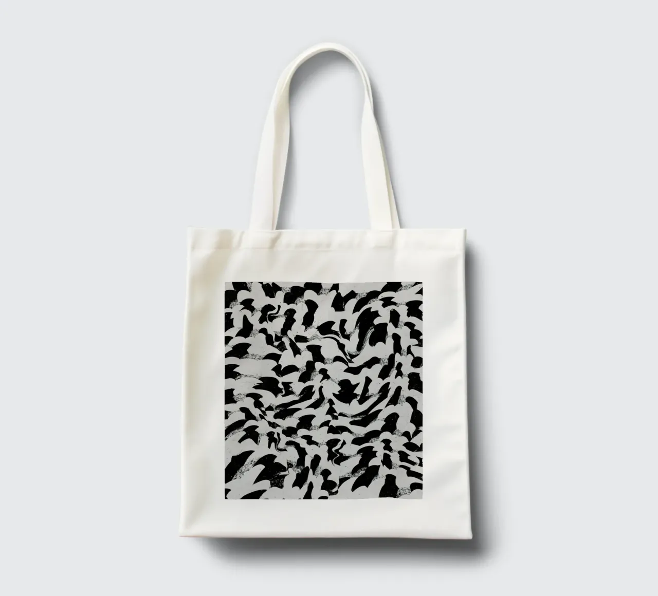 Fish Scales Pattern borsa in juta da treechild