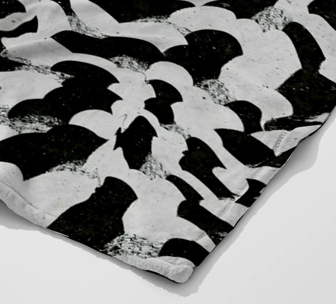 Fish Scales Pattern manta de franela de treechild