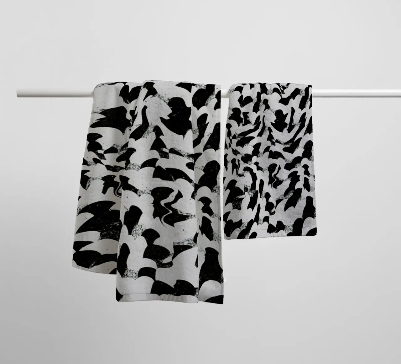 Fish Scales Pattern towel by treechild