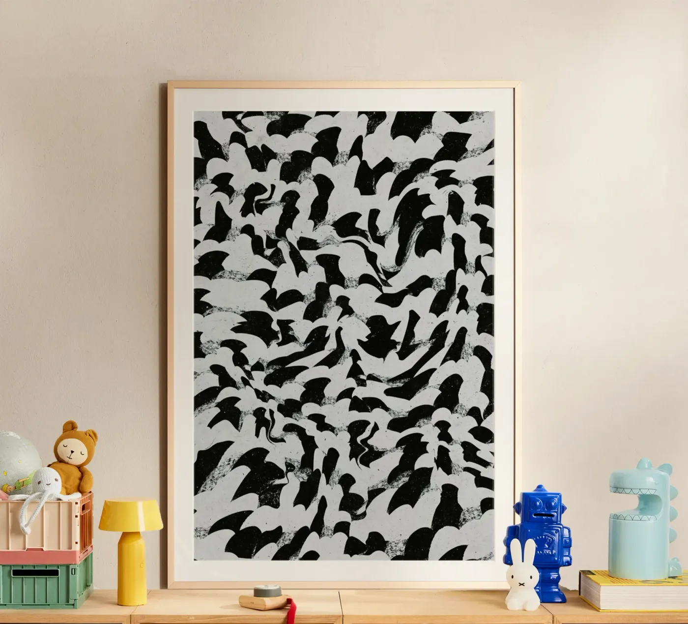 Fish Scales Pattern poster van treechild
