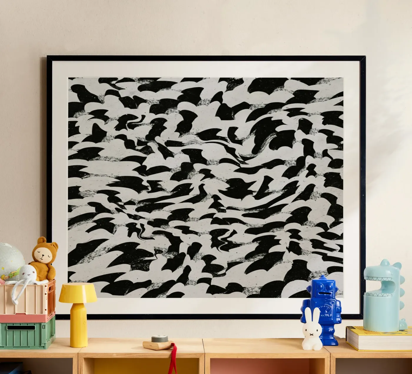 Fish Scales Pattern poster van treechild