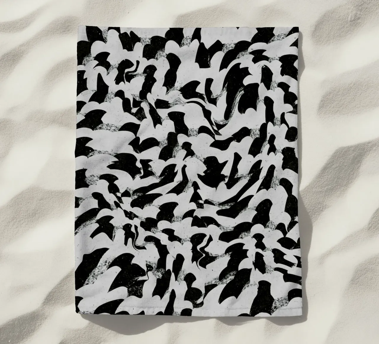 Fish Scales Pattern strandhanddoek van treechild