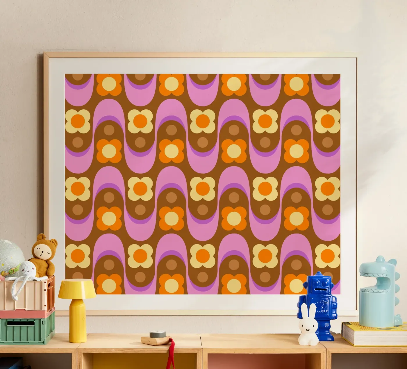 hippi poster van fummelhummel