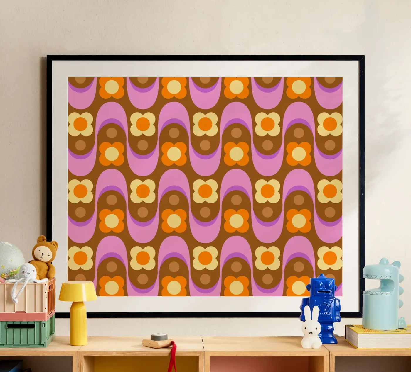 hippi poster van fummelhummel