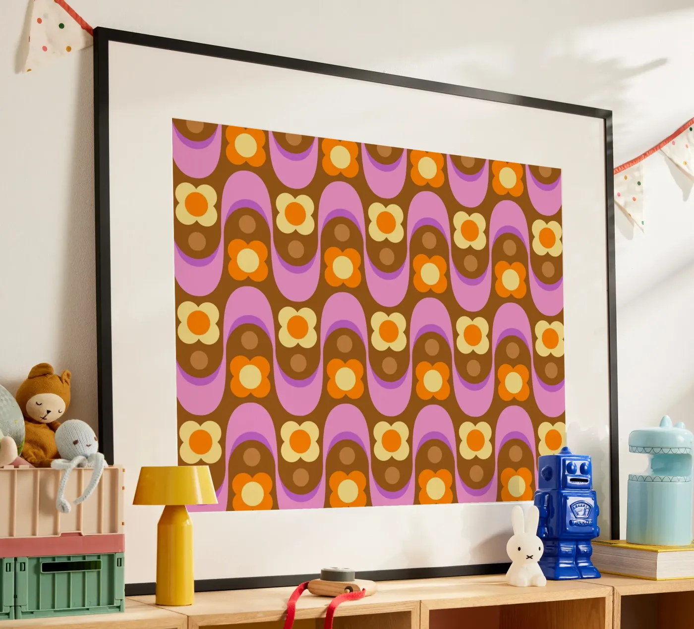 hippi poster van fummelhummel