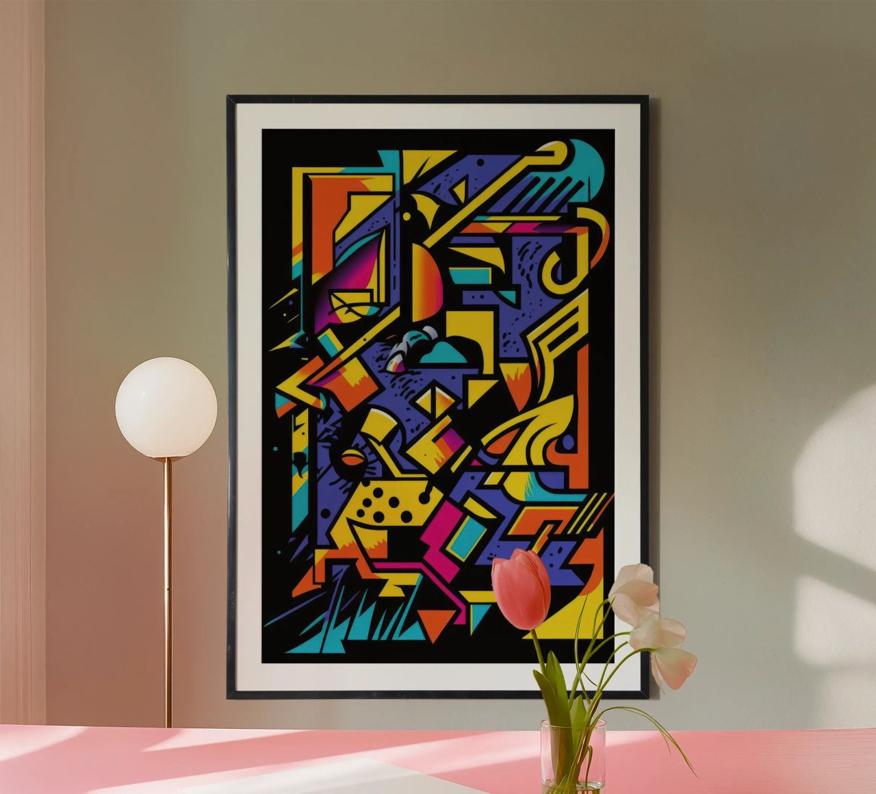 Arte mural de Imagine poster de Imagine