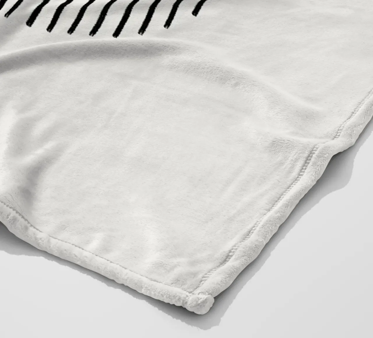 Minimalist geometric artwork with lines and circles in brown coperta in pile da Imaginative