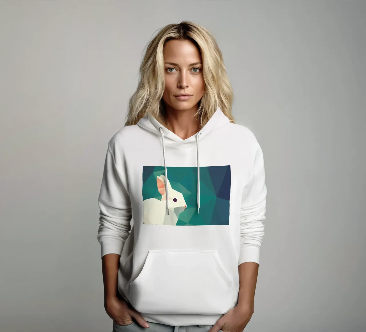 Oryctolagus cuniculus felpa con cappuccio da Matěj Kašpar Jirásek