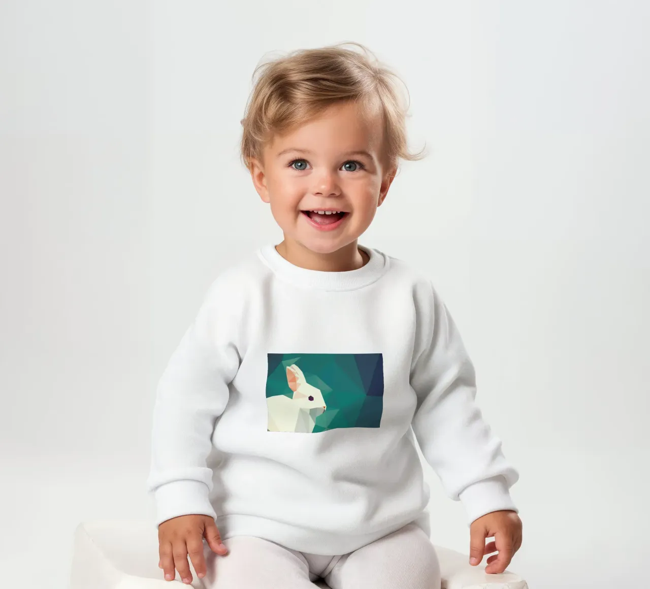 Oryctolagus cuniculus Baby Sweatshirt von Matěj Kašpar Jirásek
