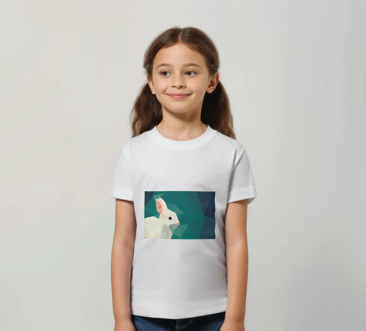 Oryctolagus cuniculus t-shirt bambini da Matěj Kašpar Jirásek