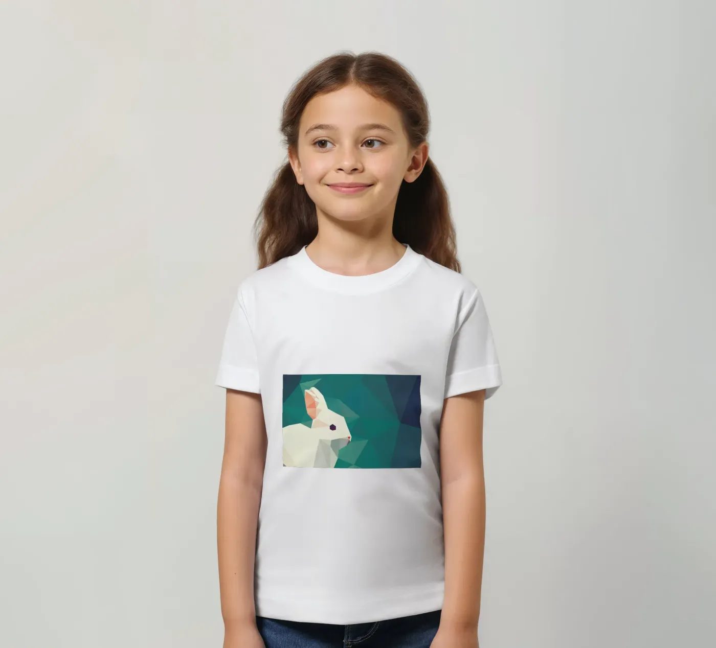 Oryctolagus cuniculus t-shirt bambini da Matěj Kašpar Jirásek