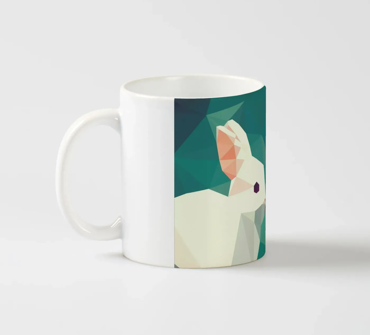 Oryctolagus cuniculus ceramic mug by Matěj Kašpar Jirásek