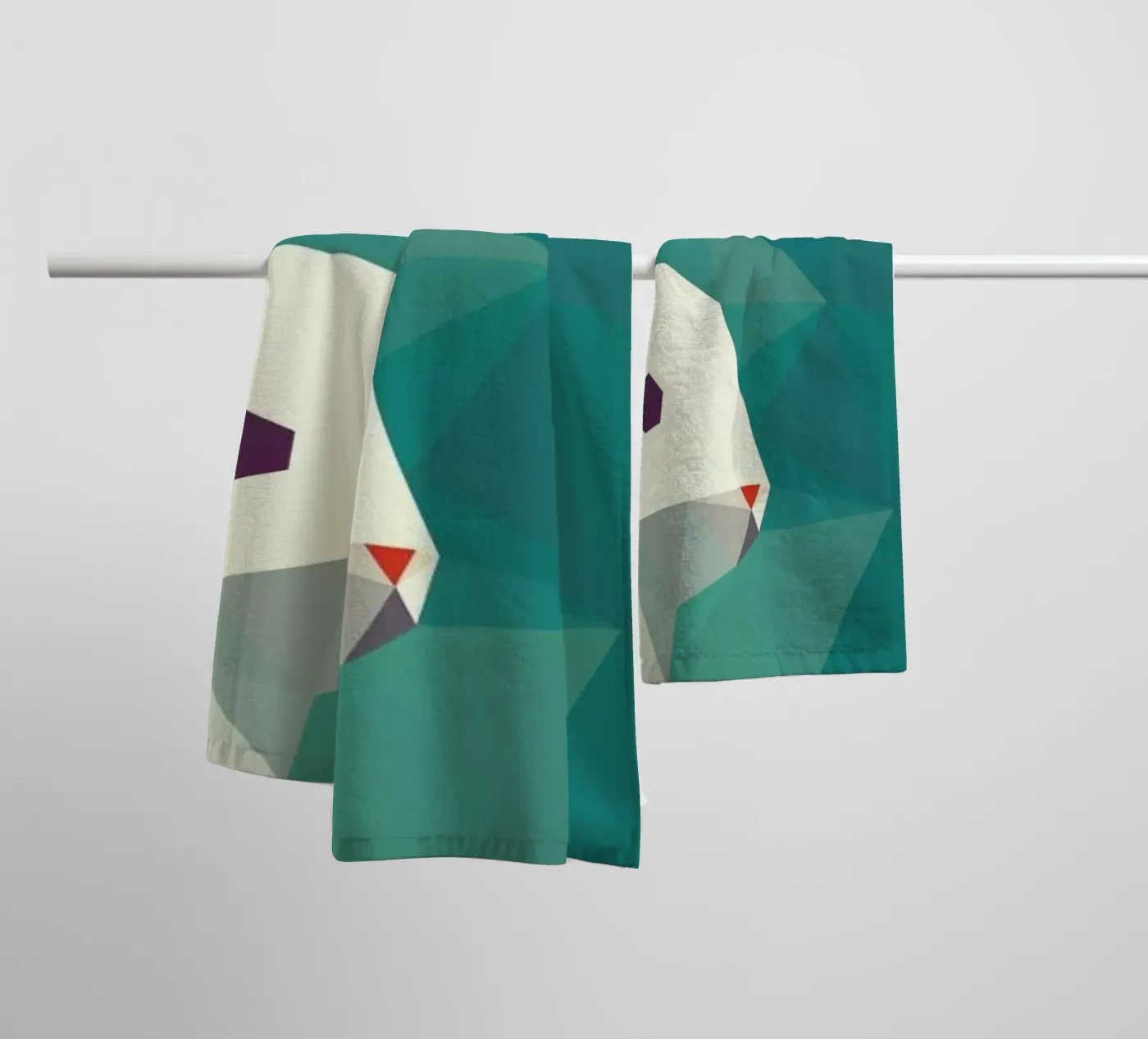 Oryctolagus cuniculus towel by Matěj Kašpar Jirásek