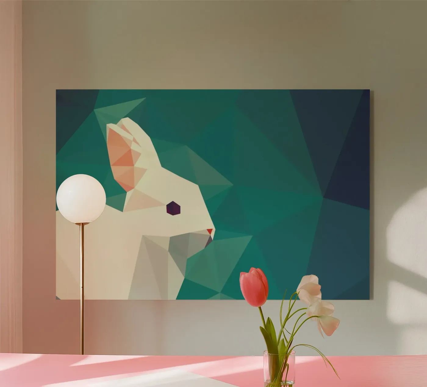 Oryctolagus cuniculus plexiglas de Matěj Kašpar Jirásek