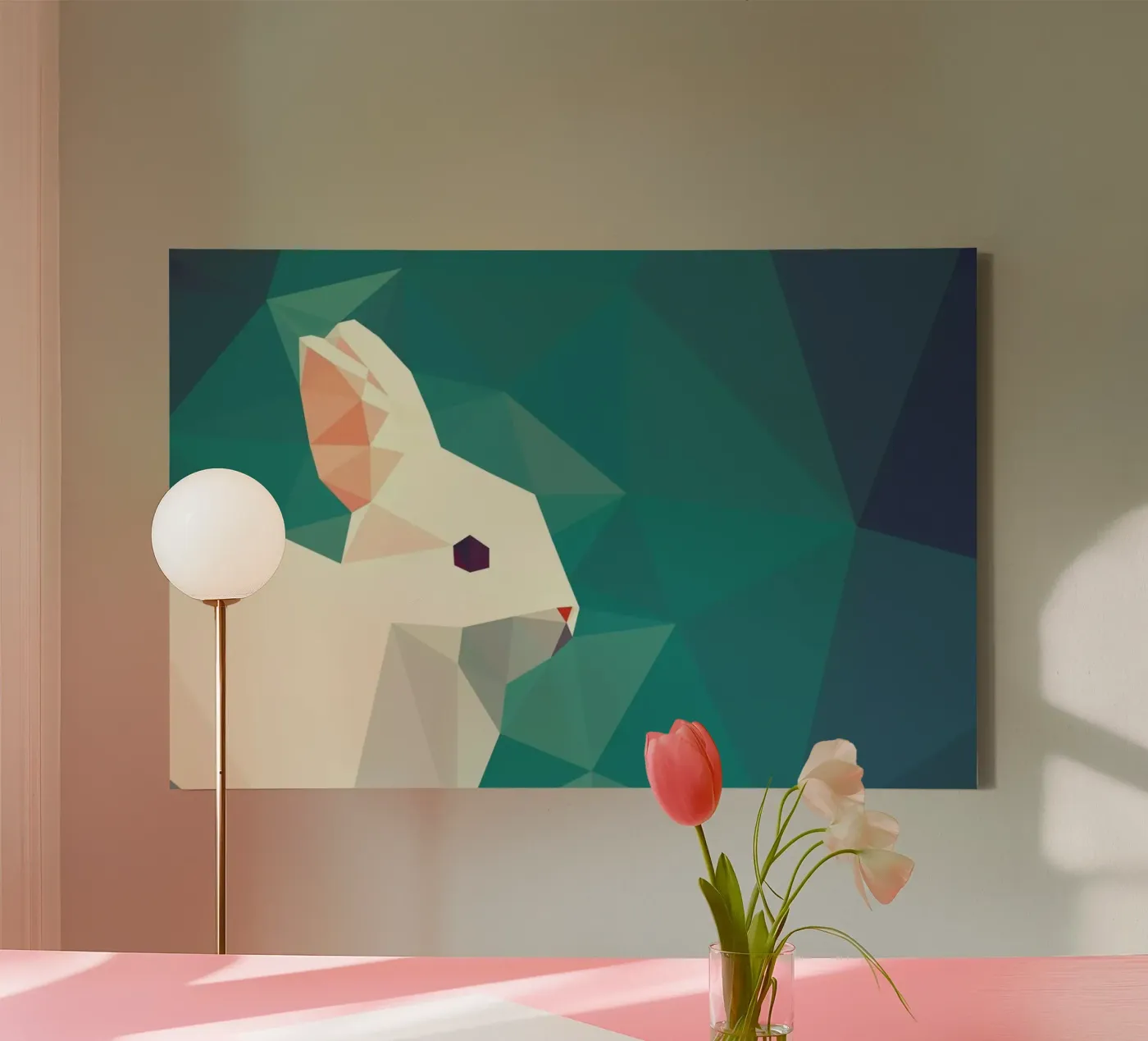 Oryctolagus cuniculus canvas by Matěj Kašpar Jirásek