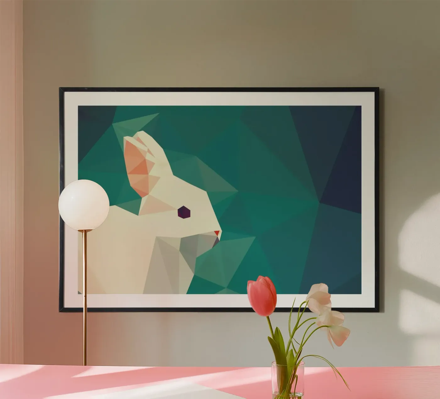Oryctolagus cuniculus poster van Matěj Kašpar Jirásek