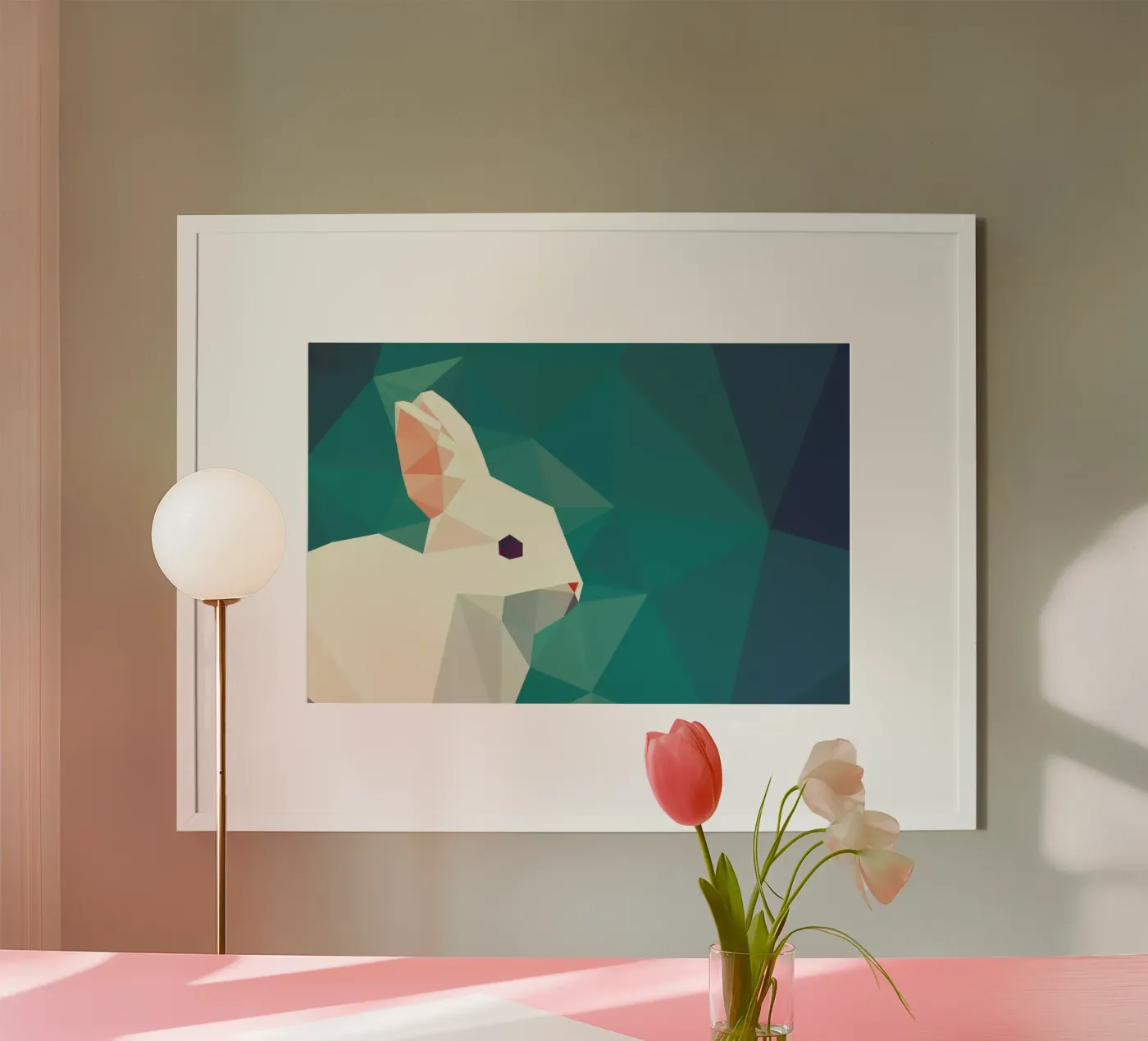 Oryctolagus cuniculus poster van Matěj Kašpar Jirásek