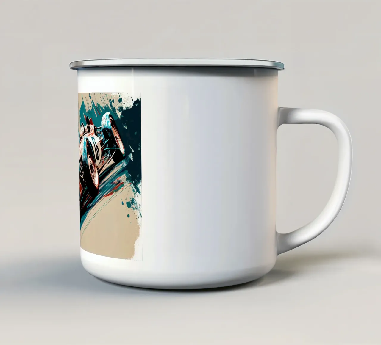 Arte da parete di Imagine tazza in smalto da Imagine