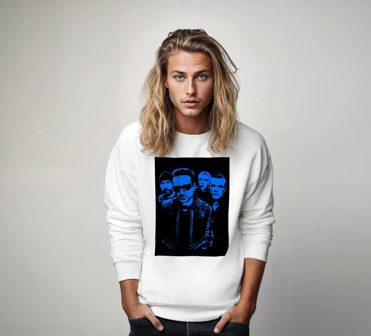 Groupe U2 Art sweat de music soul