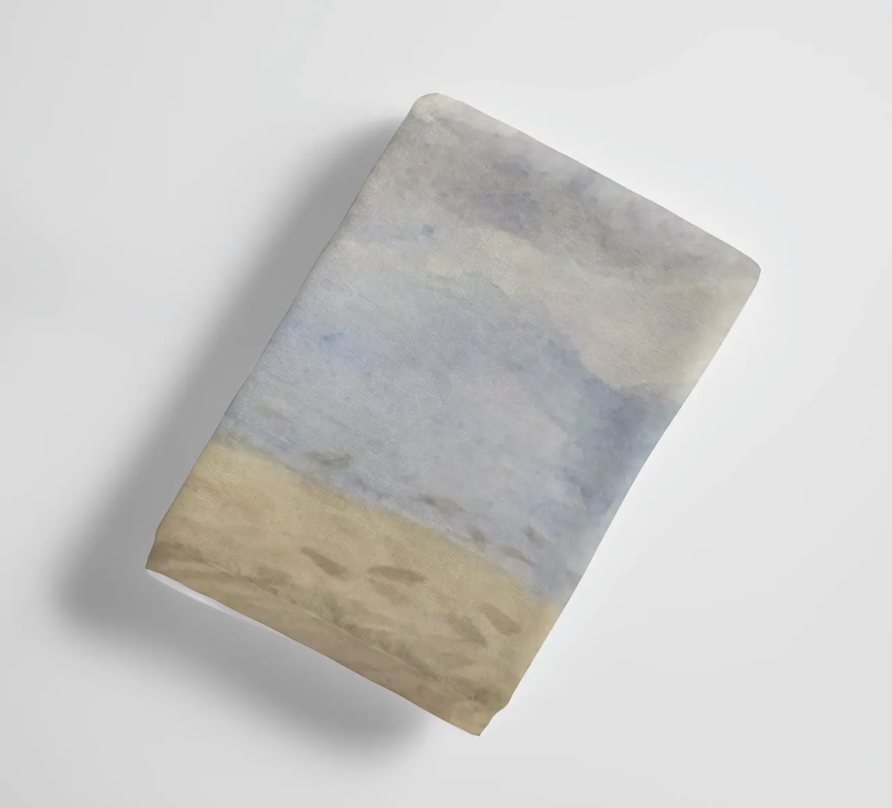 Monet-esque Sky: Cloudscape Art, Impressionist Minimalist Pr towel by ClubArt