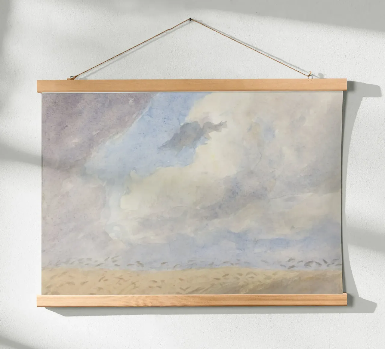 Monet-esque Sky: Cloudscape Art, Impressionist Minimalist Pr poster by ClubArt