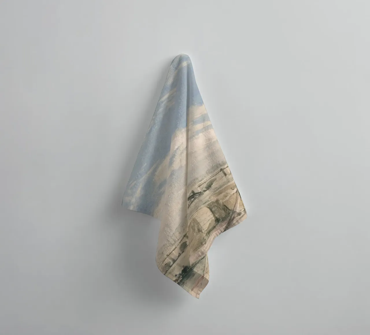 Pont historique de Londres : Thames River Cityscape, Vintage Art serviette de bain de ClubArt