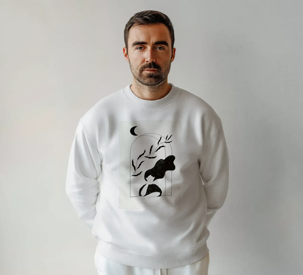 Waiting felpa da Graphite